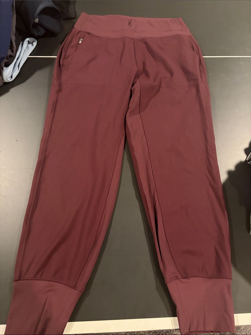 Athleta red joggers